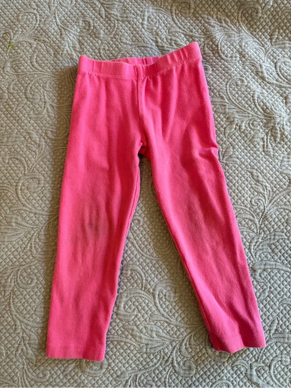 Girls' Pink Leggings - Cozy Everyday Bottoms